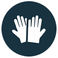 Logo de Le gant blanc